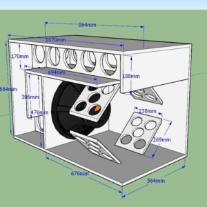 Type R 1x18 Subwoofer