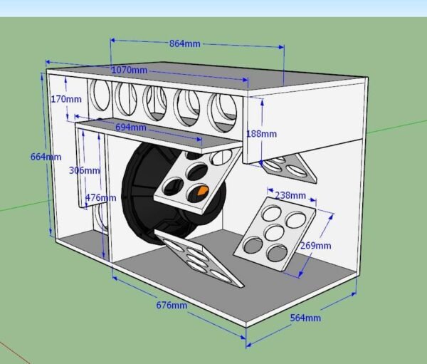 Type R 1x18 Subwoofer