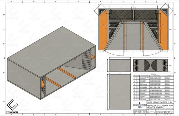 Wide Style V2 2x12 Kicktop
